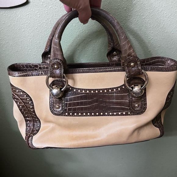 Celine Handbags - Vintage Celine Boogie Bag. Leather. Good condition. Tan. Authentic
